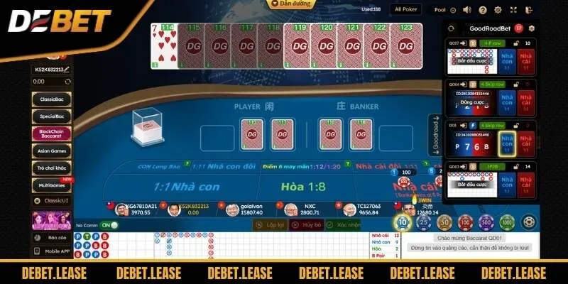 Đánh giá điểm nổi bật về sảnh game DG Casino